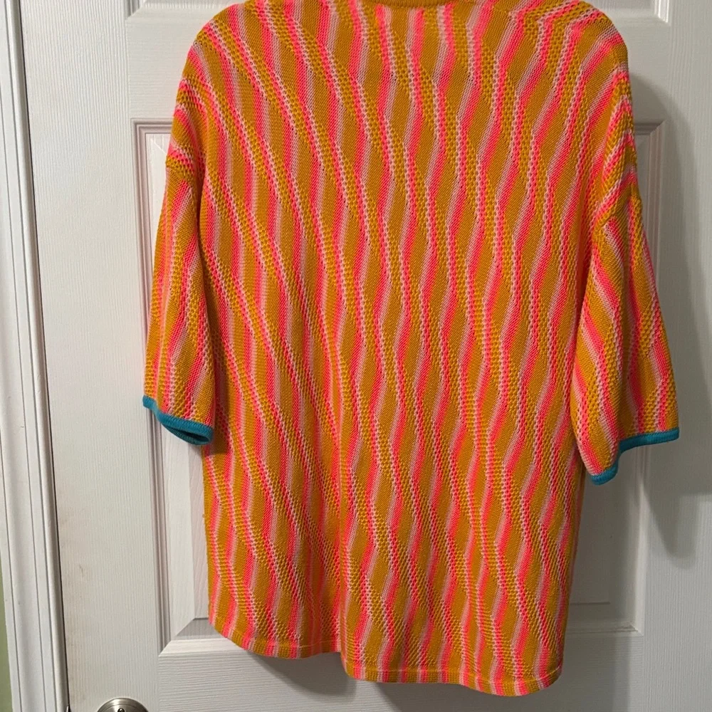Maeve Multicolor Striped Cardigan - Picture 6 of 6